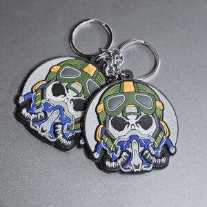 SILICONE KEYCHAIN
