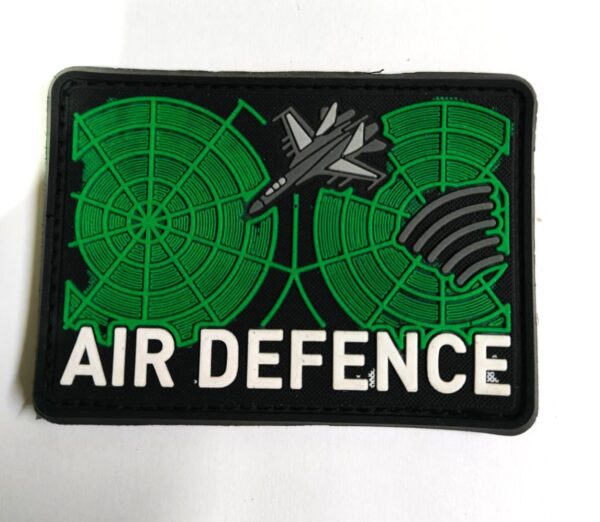 OVERALL SILICON BADGE 3D  WITH VELCROW