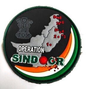 OVERALL SILICON BADGE 3D  WITH VELCROW