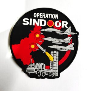 OVERALL SILICON BADGE 3D  WITH VELCROW