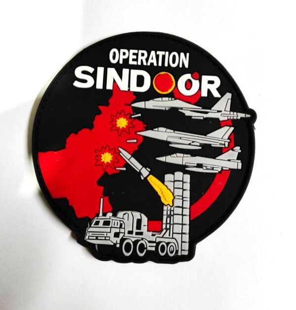 OVERALL SILICON BADGE 3D  WITH VELCROW