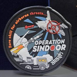 OVERALL SILICON BADGE 3D  WITH VELCROW