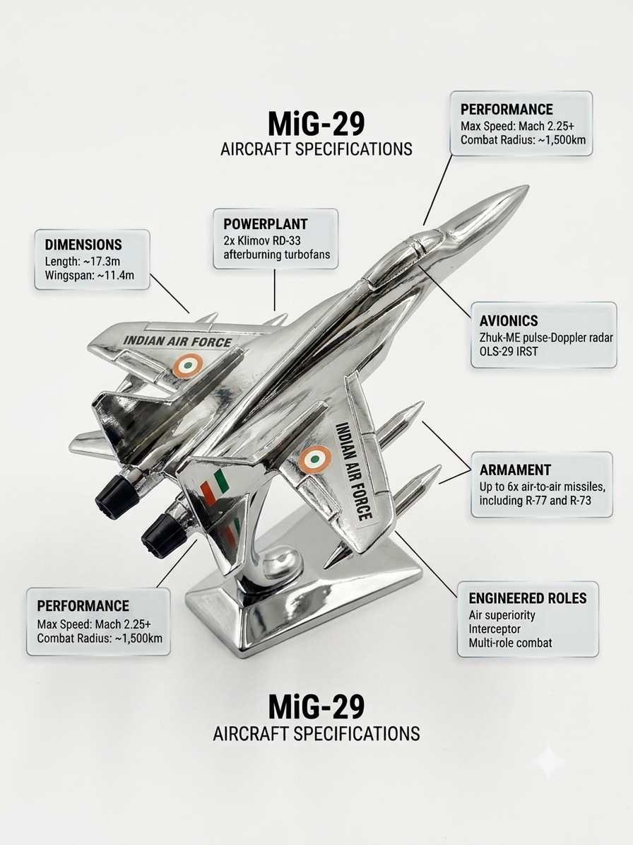 MIG-29 MINIATURE CROM IAF