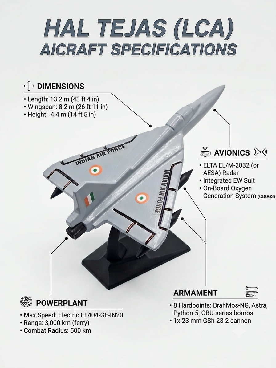 TEJAS MINIATURE INDIAN AIR FORCE