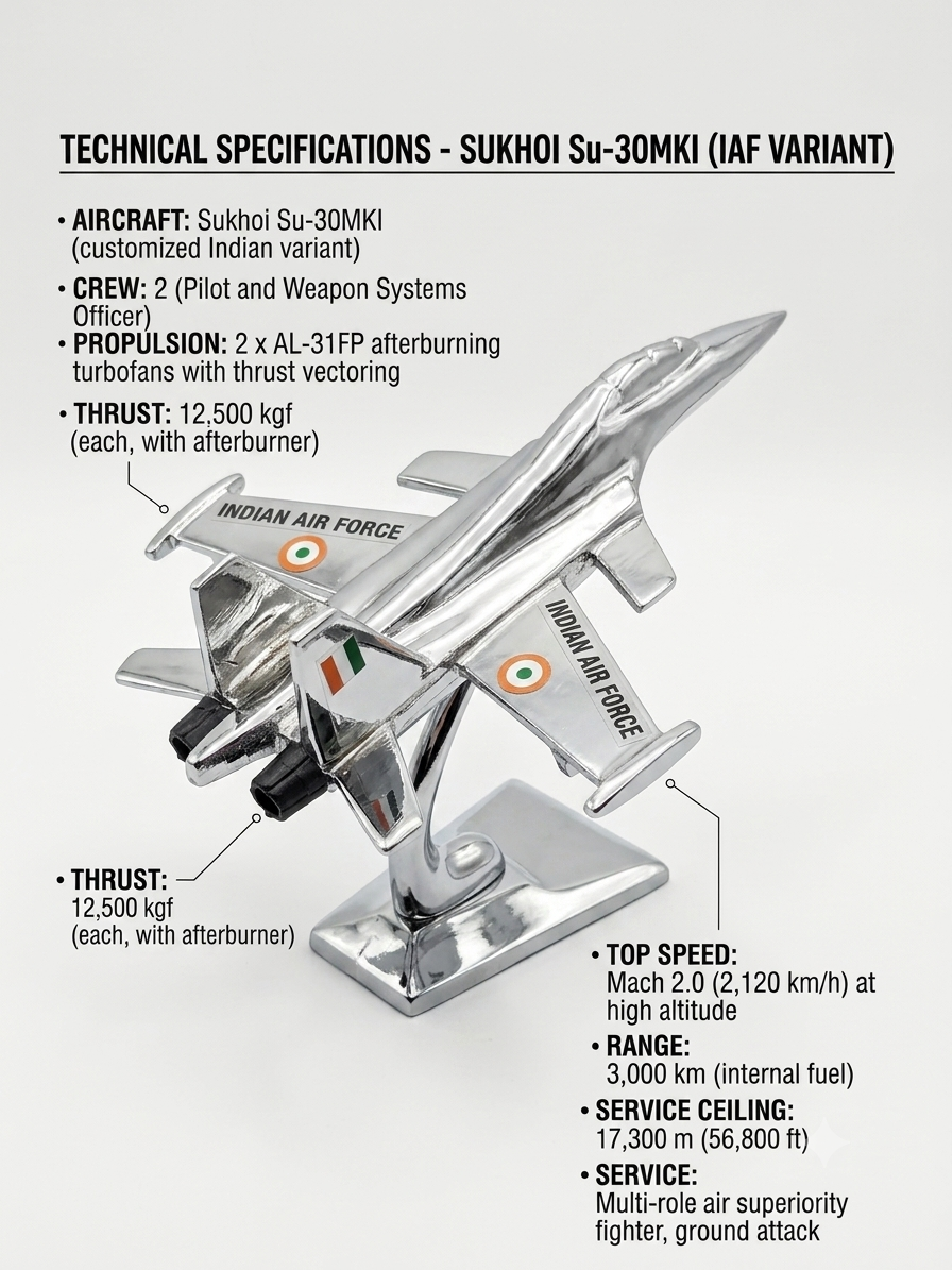 SUKHOI-30MKI MINIATURE CROM IAF
